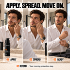 
SALAEO 02 DEFEND Hydrating SPF - Apply, spread, move on.